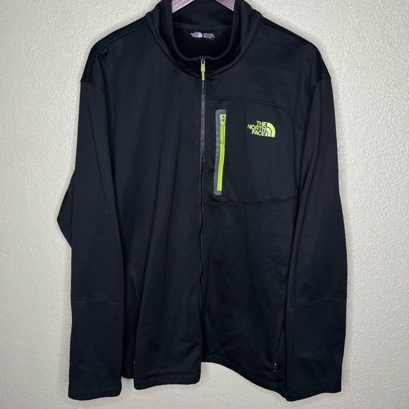 The North Face Mens Full Zip Black Jacket XXL - Picture 1 of 4